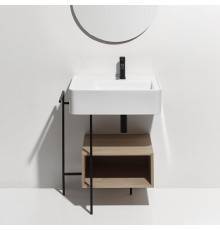 Simas Ratio Раковина чаша подвесная 65x46xh18 см, с 1 отв. для смесителя, без перелива, цвет: белый. RA65bi