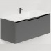 Salini Smile Тумба подвесная 100х50х48.5см., с раковиной, цвет: Anthracite. S1000AON203