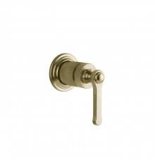 Gessi Venti20 Смеситель для душа, встраиваемый, цвет: Brushed Brass PVD. 65131#727