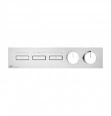 Gessi Hi-Fi Термостат для душа, с включением до 3 источников одновременно, внешняя часть, цвет: хром. 63014#031