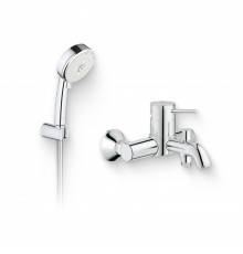 Душевой комплект Смеситель Grohe BauClassic 32865000 + Гарнитур Tempesta Cosmopolitan 27588002