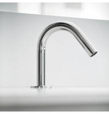 Agape Square Смеситель для раковины, с джойстиком, на 2отв., излив: 13,5см, высота: 32,5см, цвет: полированная сталь. ARUB1008A