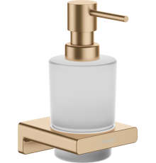 HG 41 745 140 AddStoris Диспенсер для жидкого мыла, 200 мл, металл/матовое стекло 41745140