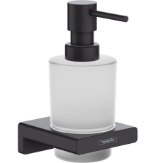 HG 41 745 670 AddStoris Диспенсер для жидкого мыла, 200 мл, металл/матовое стекло 41745670