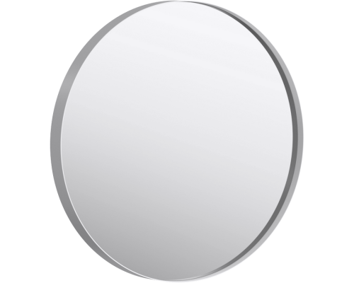 AQ RM0206W RM Зеркало в металлической раме, белый, Ø600 мм RM0206W