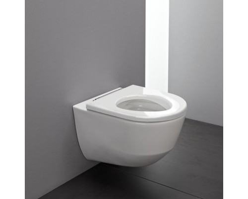 Laufen Pro Унитаз подвесной, безободковый, 53х36х34см., покрытие LLC, цвет: белый. 8.2096.6.400.000.1