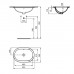 Ideal Standard Connect Раковина 55x38см., встраиваемая снизу, без отв., цвет: белый. E504801