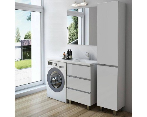 Мебель для ванной комнаты Эстет Dallas Luxe 140 напольная, 3 ящика R Мебель для ванной комнаты Эстет Dallas Luxe 140 напольная, 3 ящика R