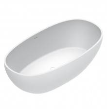 Catalano Solid Ванна отдельностоящая 176X91h52см, с переливом, сифон в комплекте, цвет: белый матовый. 7239020021