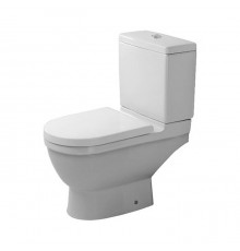 Duravit Starck 3 унитаз моноблок приставной 65.5х36см,  слив в стену , с креплениями, цвет: белый. 0126090000,  0920100005