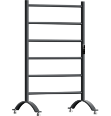 Полотенцесушитель электрический Bauedge Stil Floor AF0018 55x91 темно-серый металлик