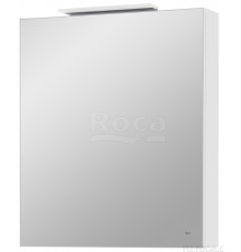 Roca 7.8576.4.550.1 Oleta Шкаф зеркальный, петли слева, 600х700х137 мм, LED свет., Белый матовый A857645501