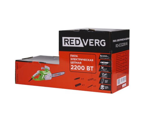 Пила цепная электрическая REDVERG RD-ECS2200-16