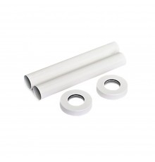 Комплект декоративных трубок SR Rubinetterie 160хD 18-20-1/2цвет белый 0491-1500V16A