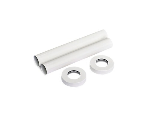 Комплект декоративных трубок SR Rubinetterie 160хD 18-20-1/2цвет белый 0491-1500V16A