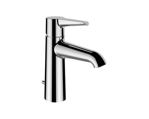 Laufen Val Смеситель для раковины, на 1 отв., излив: 11см., Eco+, с донным клапаном, цвет: хром. HF901701100000