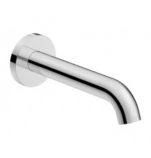 Duravit C.1 Излив для ванны 205мм, накладка круг, цвет: хром. C15240010010