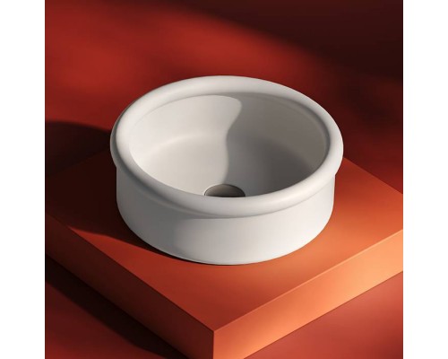 Artceram Brera Раковина накладная Oslash;43 см, цвет: белый матовый. BRL001 05 00