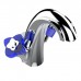 THG Pуtale de cristal bleu Смеситель для раковины, 1 отв., цвет: хром/синий хрусталь. U6B-A02-2155