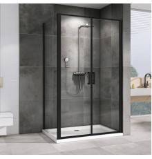Душевой уголок Abber Sonnenstrand AG04100BC-S85B 85x100, профиль черный, стекло прозрачное