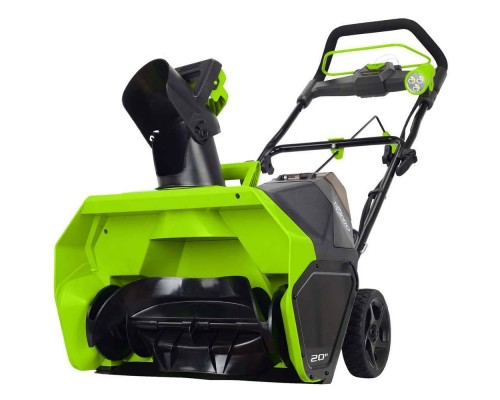 Снегоуборщик аккумуляторный бесщеточный Greenworks GD40STK3 (АКБ 3 А.ч; ЗУ) Снегоуборщик аккумуляторный бесщеточный Greenworks GD40STK3 (АКБ 3 А.ч; ЗУ)
