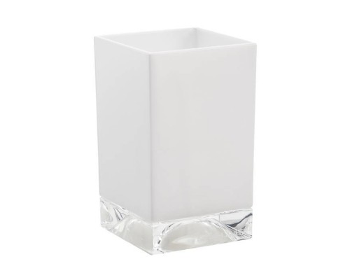 Laufen Kartell Стакан 7х7х12см., настольный, пластик, цвет: плотный белый. 3.8233.0.090.000.1