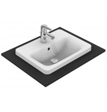 IS E504301 Connect Раковина накладная 500х390 мм, с отв. под смеситель, с отв. перелива E504301