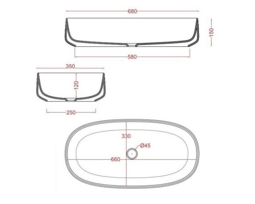 Artceram Cognac Раковина накладная 68x35 см, saniglaze, цвет: белый глянцевый. COL005 01 34 Artceram Cognac Раковина накладная 68x35 см, saniglaze, цвет: белый глянцевый. COL005 01 34