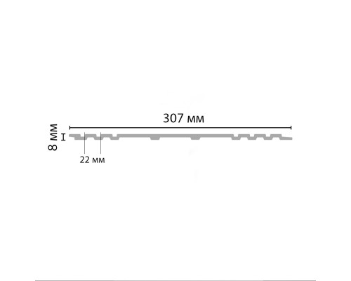 Панель DECOMASTER A309/8 (308*8*2900мм) Панель DECOMASTER A309/8 (308*8*2900мм)