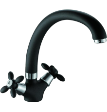 Смеситель для кухни D-lin D153808-A черный