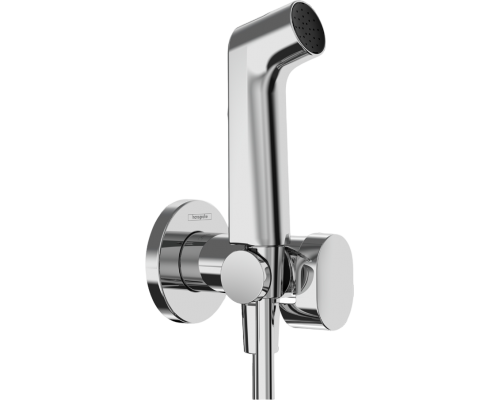 Гигиенический душ Hansgrohe Bidette S 1jet 29232000 со смесителем, C ВНУТРЕННЕЙ ЧАСТЬЮ, хром Гигиенический душ Hansgrohe Bidette S 1jet 29232000 со смесителем, C ВНУТРЕННЕЙ ЧАСТЬЮ, хром