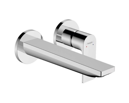 Hansgrohe Rebris E Смеситель для раковины, настенный, цвет: хром. 72568000 Hansgrohe Rebris E Смеситель для раковины, настенный, цвет: хром. 72568000