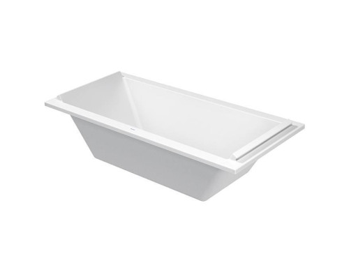 Duravit STARCK Ванна акриловая  прямоугольный вариант 190x90см, встраиваемая или с панелями, с 2 наклонами  для спины ,  цвет: белый. 790100000000000,  700340000000000