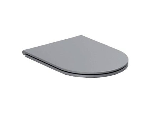 Azzurra Forma Сиденье для унитаза, быстросъемное с микролифтом, фурнитура хром, цвет: Antracite. FOR1800/F AN/cr