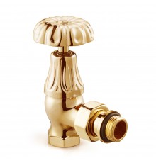 Клапан SR Rubinetterie угловой серия Floral Old Style 1/2, цвет золото 0337-1500D000