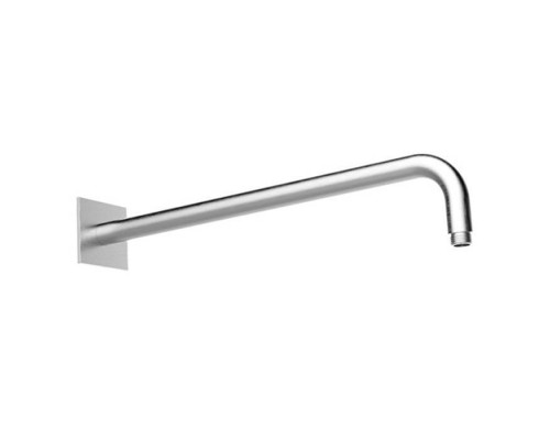 Almar 316 Stainless Steel Кронштейн для верхнего душа, настенный, 45 см с квадратным отражателем, цвет: нержавеющая сталь брашированная AISI 316. E021104.316 Almar 316 Stainless Steel Кронштейн для верхнего душа, настенный, 45 см с квадратным отражателем, цвет: нержавеющая сталь брашированная AISI 316. E021104.316
