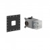 Gessi Emporio Via manzoni Встраиваемая часть для однорычажного смесителя, цвет: Finox Brushed Nickel. 38670#149