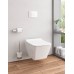 TOTO SP Унитаз подвесной безободковый 38x54x33.5см, с сиденьем, цвет: белый. TC512F/TC512G, CW532Y/CW532RY