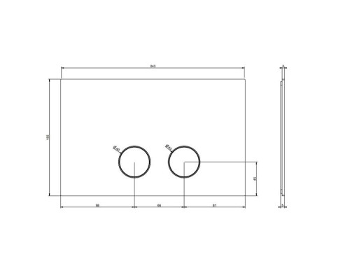 Gessi Technical Accessories  Клавиша смыва для унитаза, двойная, для систем инсталляций Geberit Sigma8 и Sigma12, цвет: Brushed Brass PVD. 54611#727