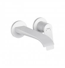 Hansgrohe Vivenis Смеситель для раковины. настенный. 195 ХР, цвет: белый матовый. 75050700