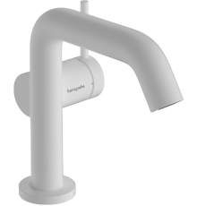 Смеситель для раковины Hansgrohe Tecturis S Fine 110 CoolStart 73320700 матовый белый