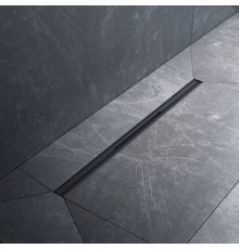 W01SC-S11-060-05BM Трап для душа линейный, универсальный затвор Slim line, 60 см