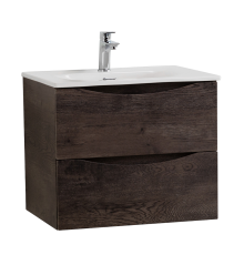 Тумба под раковину BelBagno Marino-cer-mini 60 подвесная, rovere nature grigio
