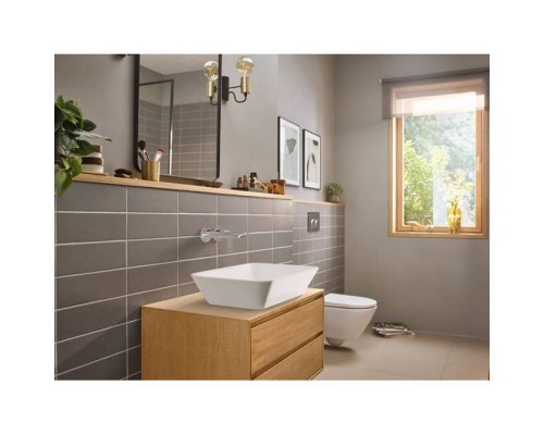 Hansgrohe Rebris E Смеситель для раковины, настенный, цвет: хром. 72568000 Hansgrohe Rebris E Смеситель для раковины, настенный, цвет: хром. 72568000
