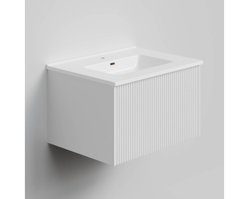 Тумба с раковиной La Fenice Terra 60 подвесная, bianca, раковина Slim Line 60 см Тумба с раковиной La Fenice Terra 60 подвесная, bianca, раковина Slim Line 60 см