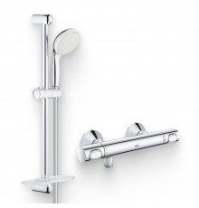 Душевой комплект Термостат Grohe Grohtherm 34793000 для душа + Гарнитур Tempesta New 27926001