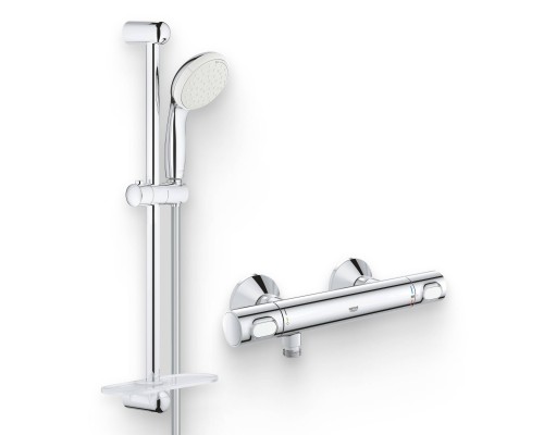 Душевой комплект Термостат Grohe Grohtherm 34793000 для душа + Гарнитур Tempesta New 27926001