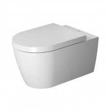 Duravit ME by Starck Унитаз подвесной с вертикальным смывом, вкл. крепление Durafix, 4,5 л. с HygieneGlaze, 37x57см, Цвет: Белый. 2528092000