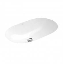 VilleroyBoch O.novo Раковина врезная под столешницу 60x35см, с переливом, цвет: альпийский белый. 41626001