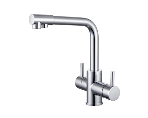 Смеситель для кухни Emar Steel ЕС - 4003H Chrome